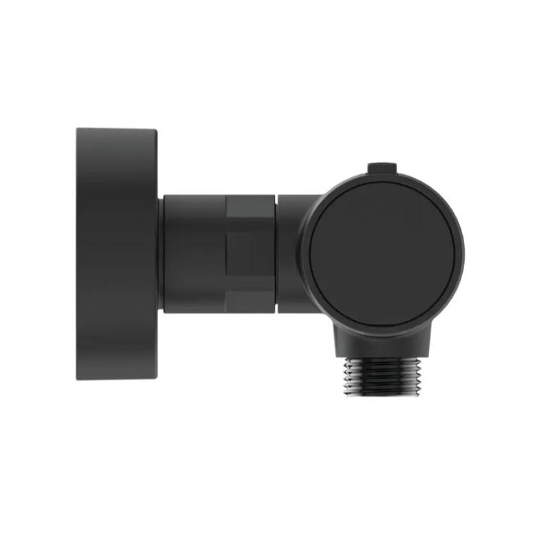 Baterie de duș termostatată Ideal Standard, Ceratherm Alu+, negru mat